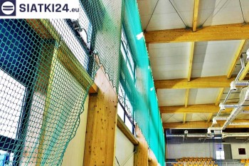 Siatki Łask - Duża wytrzymałość siatek na hali sportowej dla terenów Łasku