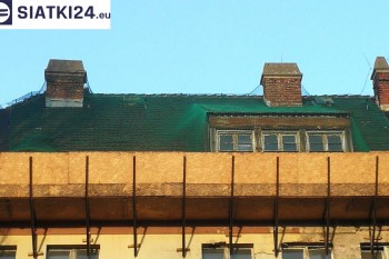 Siatki Łask - Zabezpieczenie elementu dachu siatkami dla terenów Łasku