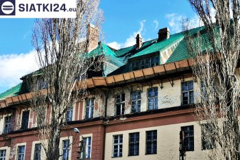 Siatki Łask - Siatka zabezpieczająca elewacje budynków; siatki do zabezpieczenia elewacji na budynkach dla terenów Łasku