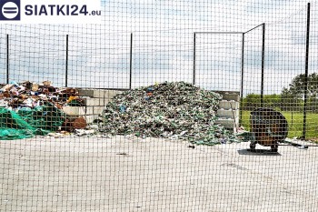 Siatki Łask - Siatka zabezpieczająca wysypisko śmieci dla terenów Łasku